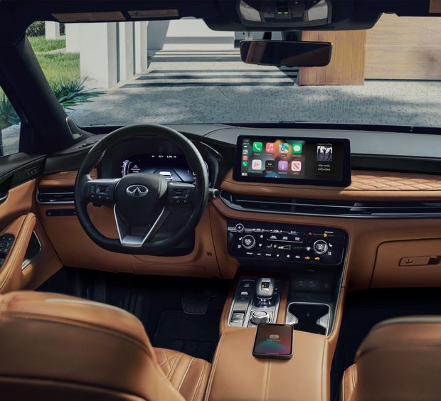 2024 INFINITI QX60 Key Features - Wireless Apple CarPlay® integration | Jim Lupient INFINITI in Minneapolis MN
