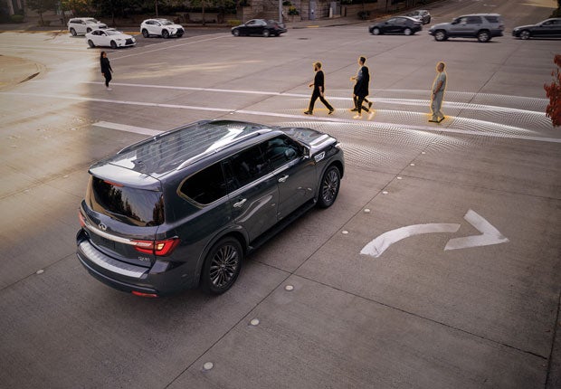 2024 INFINITI QX80 Key Features - PREDICTIVE FORWARD COLLISION WARNING | Jim Lupient INFINITI in Minneapolis MN